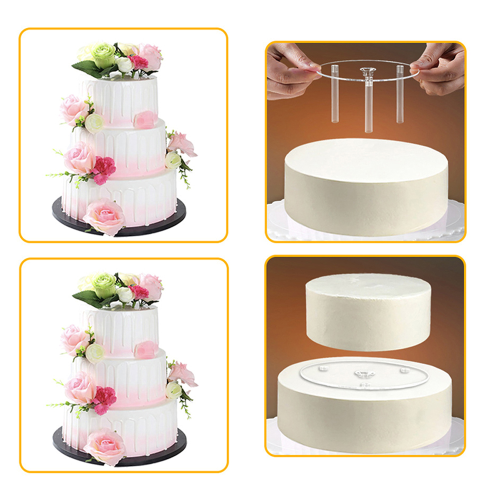 Cupcake Stand Tier - Soporte para pastel multicapa, junta suspendida,