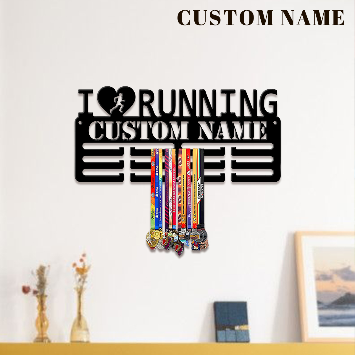Eve Party - Expositor de Medallas de Metal Personalizado