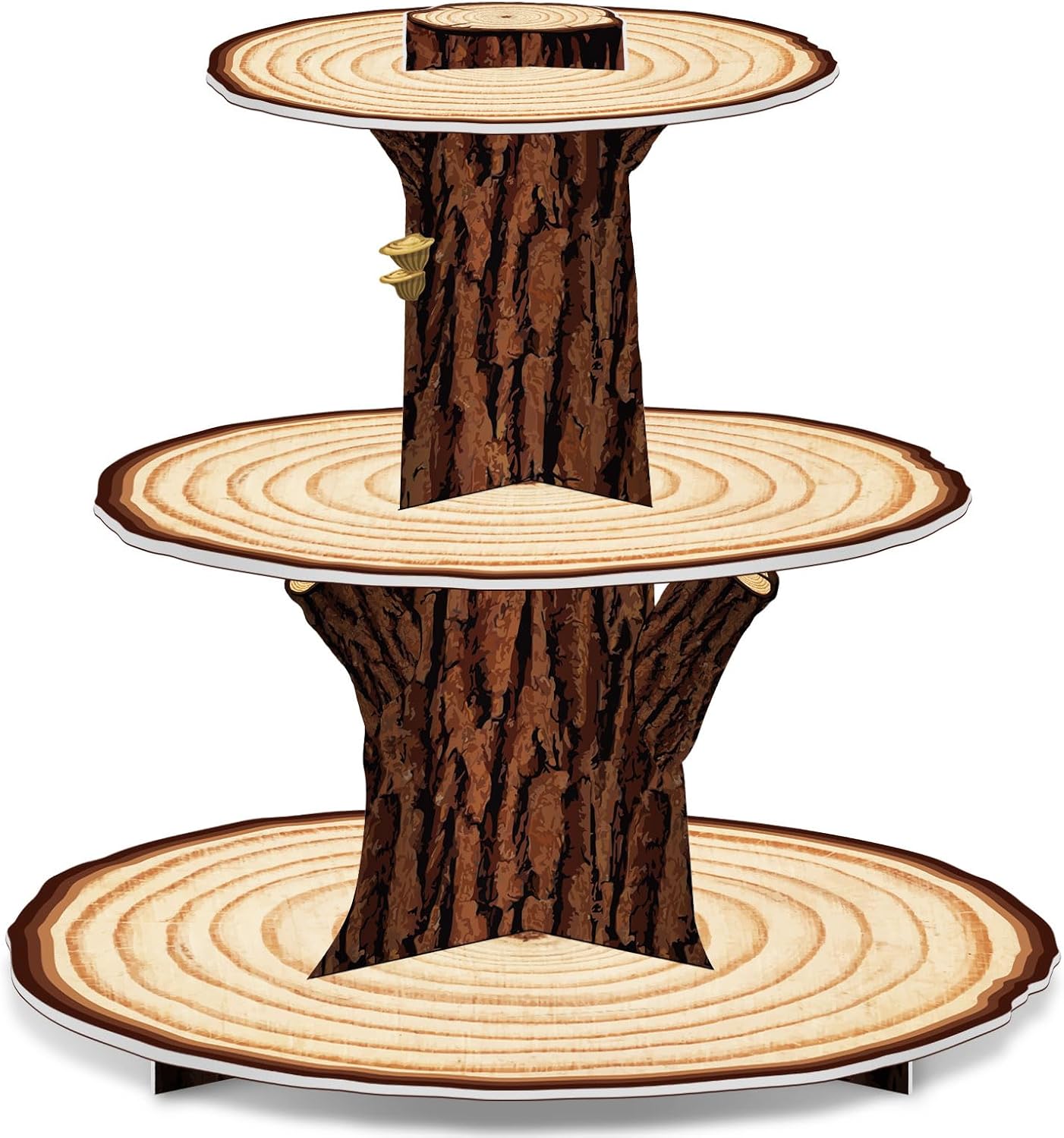 Cupcake Stand Tier - Soporte de madera para cupcakes, decoración