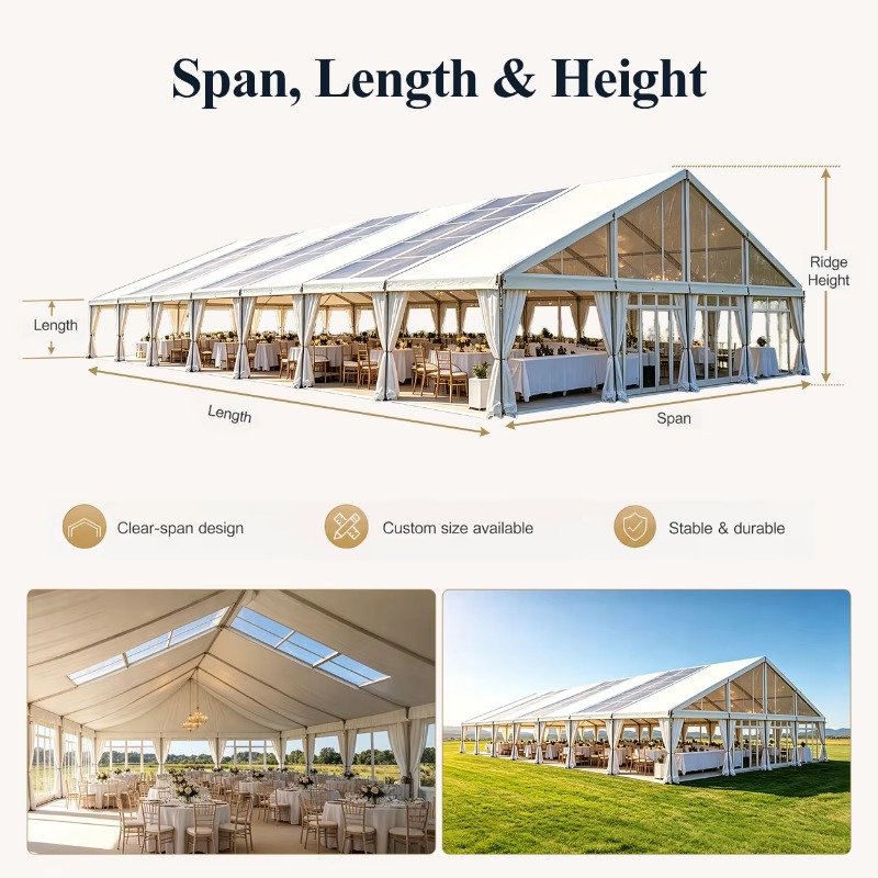 Carpa de Aluminio Personalizab - Event & Party Supply Photos reseña y precio