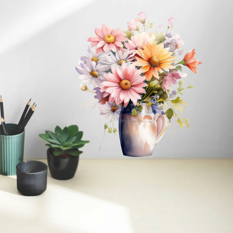 Pegatinas de pared de flores m - Flower Wall Panel reseña y precio