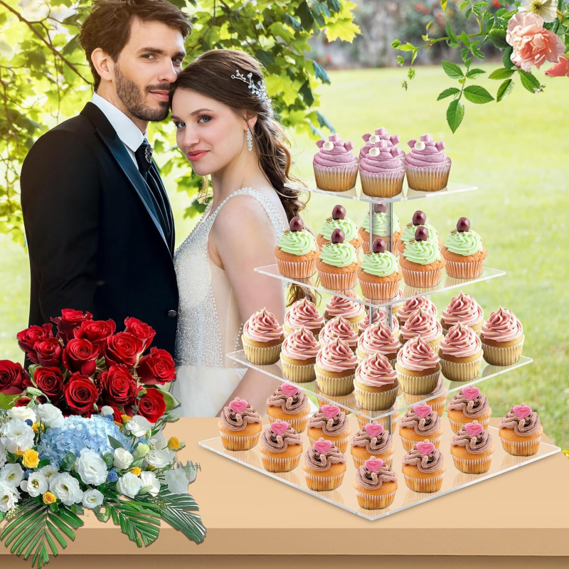 YestBuy Soporte para magdalena - Cupcake Stand Tier reseña y precio
