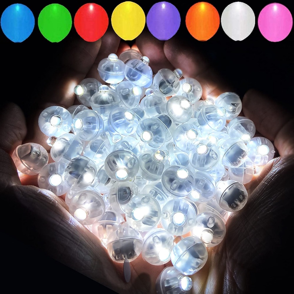 50 Piezas Nuevas Luces LED Int - Led Balloon Light reseña y precio