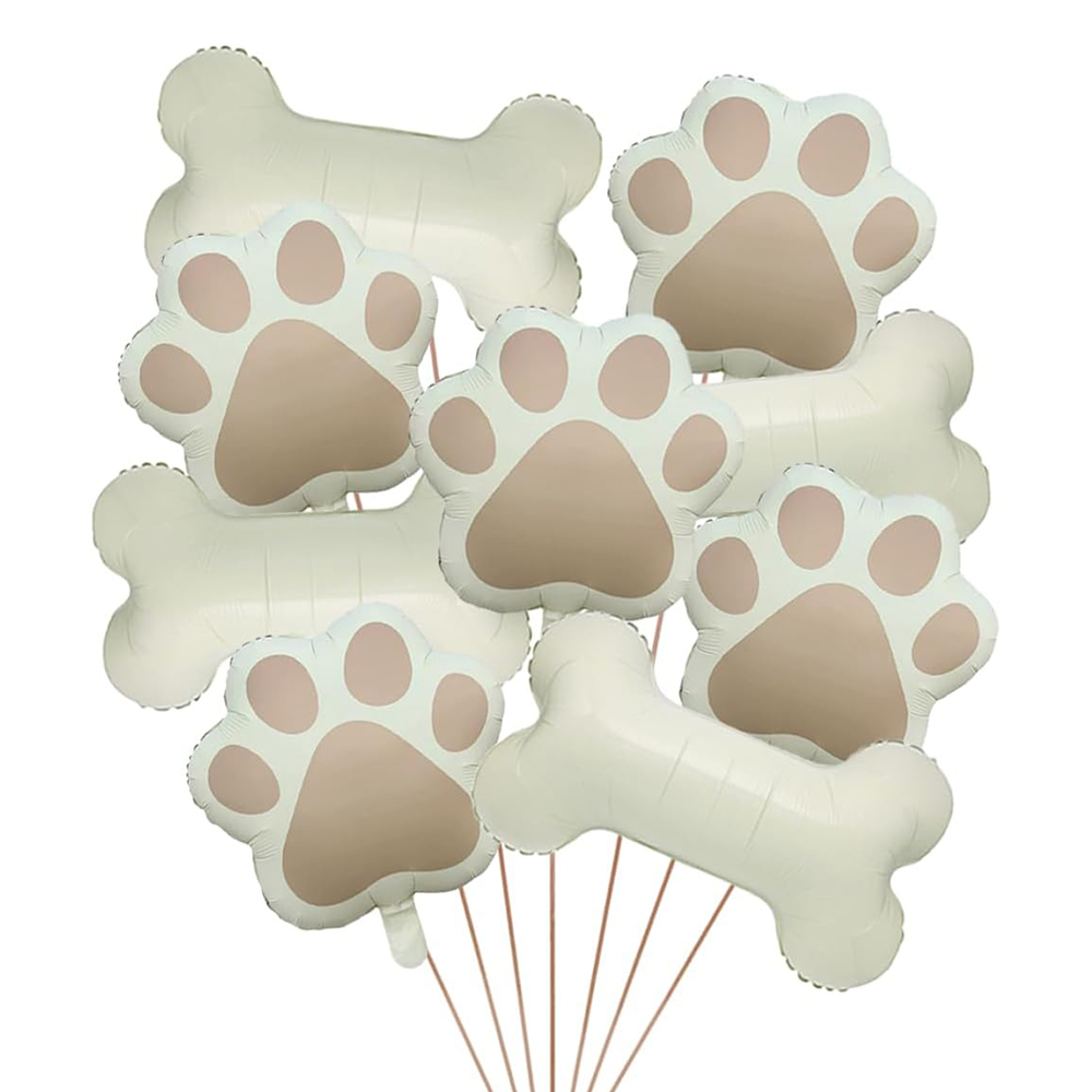9 piezas/set Let us Pawty Big  - Let'S Party Event Supply reseña y precio