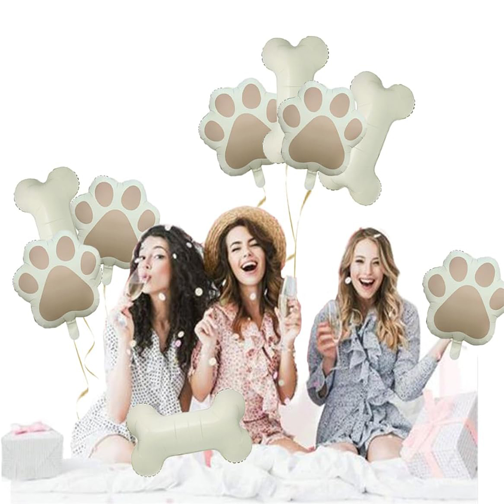 9 piezas/set Let us Pawty Big  - Let'S Party Event Supply reseña y precio