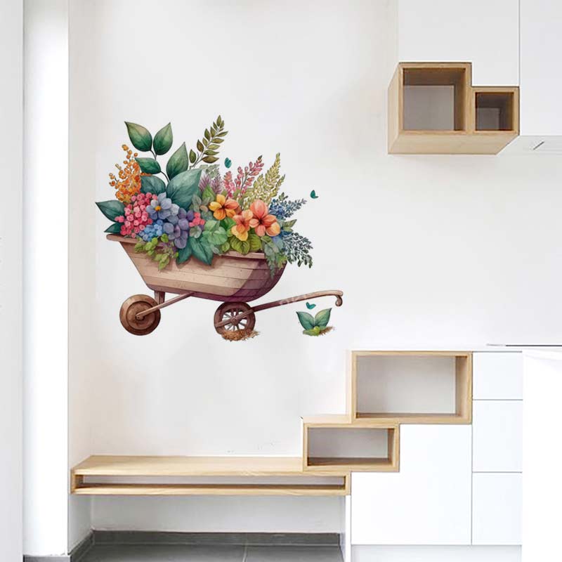 Pegatina de pared de acuarela  - Flower Wall Panel reseña y precio