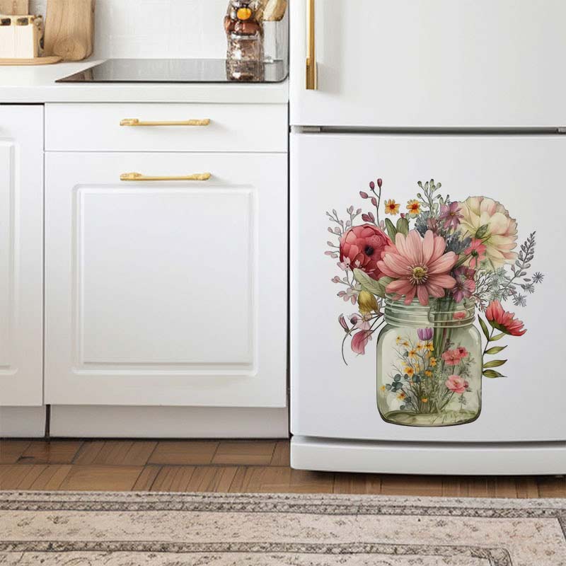 Pegatina de pared de acuarela  - Flower Wall Panel reseña y precio