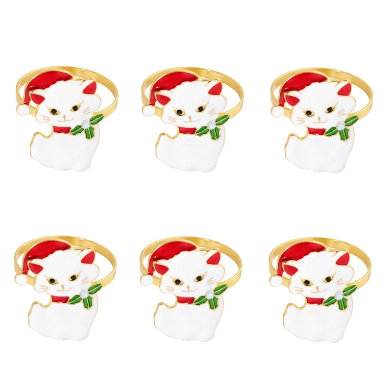 Anillos para servilletas navid - Napkin Folding Set reseña y precio