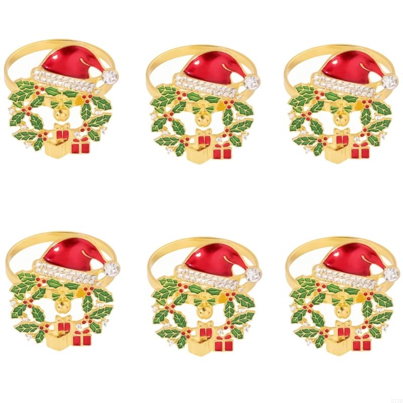 Anillos para servilletas navid - Napkin Folding Set reseña y precio