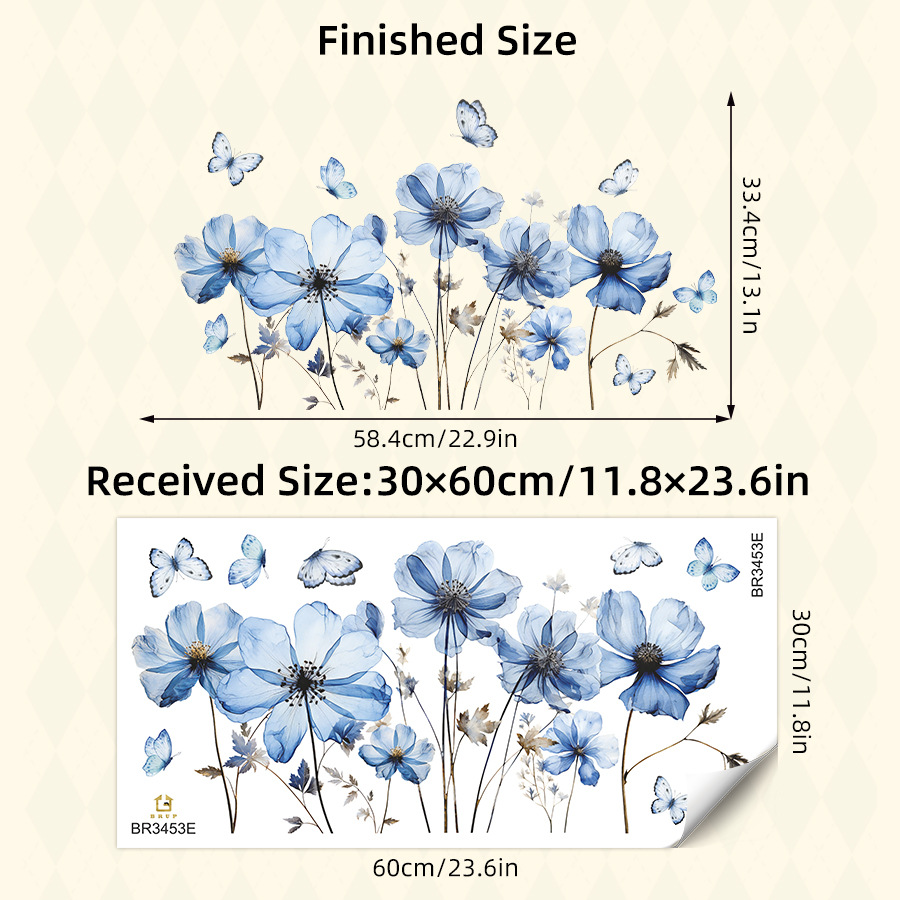 Vinilo Decorativo Autoadhesivo - Flower Wall Panel reseña y precio