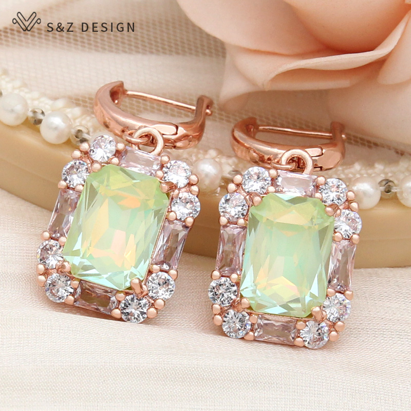 S & Z-pendientes colgantes rec - Event Z reseña y precio
